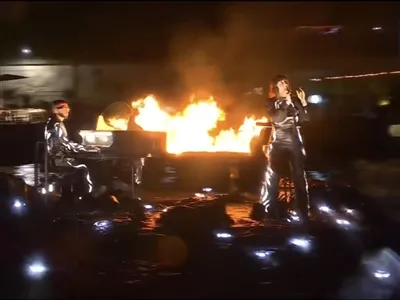 На Олімпіаді в Парижі загорілося піаніно